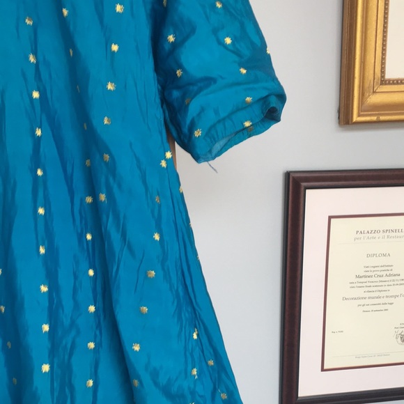 Spell vibes!!! Beautiful vintage Hindu Dress - Picture 2 of 6